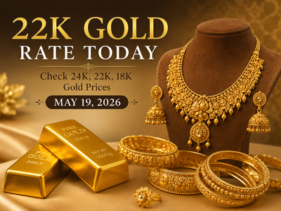 22k gold rate today: Check 24k, 22k, 18k gold prices (May 19, 2026) on IBJA, Malabar Gold & Diamonds, Joyalukkas, Tanishq and Kalyan Jewellers