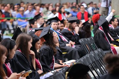 College students are booing commencement speakers celebrating AI, but the wave of hate hasn’t stopped them from using it to cheat on their exams