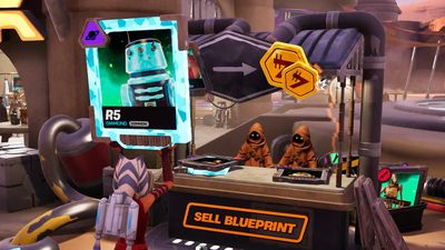 How to sell Blueprints in Fortnite Star Wars Droid Tycoon