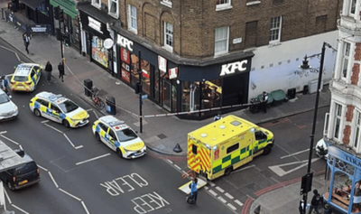 Four arrested after man stabbed in Clapham machete attack