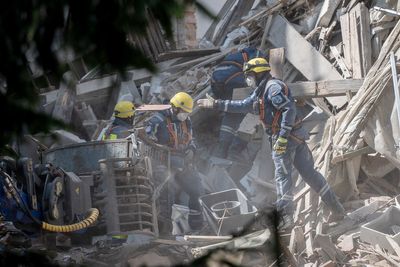 Hunt for three missing people after house collapses in Germany