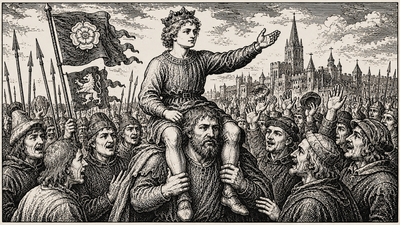 The poor English boy crowned King of England at 10, and years later, he worked in the royal kitchen