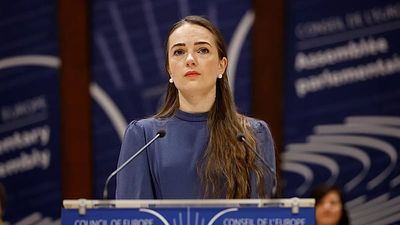 ‘Ukraine is paying the highest price to return home to European values,' Oleksandra Matviichuk says