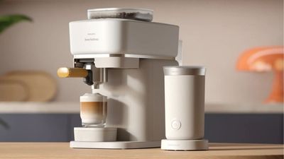 The Philips Baristina Might Be the Best Small Coffee Machine I've Tested — Its Automated Tamping Feature Really Wowed Me, and It's Stylish, too