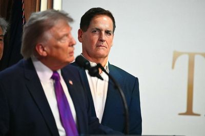 Trump tells crowd Mark Cuban made a ‘big mistake’ at partnership launch