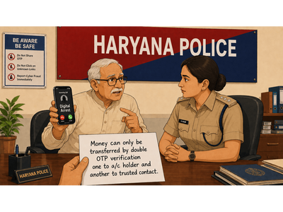 Good news for senior citizens: Money in this bank can now only be transferred by double OTP verification one to a/c holder and another to trusted contact