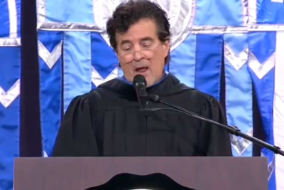 ‘You can hear me now or pay me later’ Music exec tells graduates booing AI to ‘deal with it’