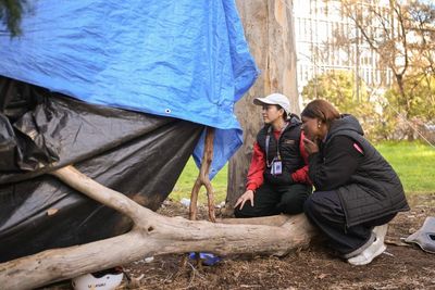 Rough sleepers are in public, but the public look away. This Adelaide program could provide an answer