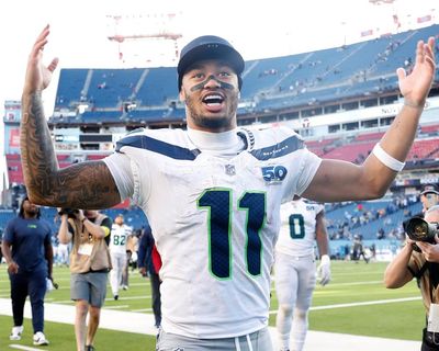 Seahawks receiver Smith-Njigba miffed at receiving NFL defensive player of year trophy: ‘Just keep it’