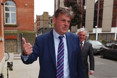 RTE bosses arrive for meeting with Communications Minister