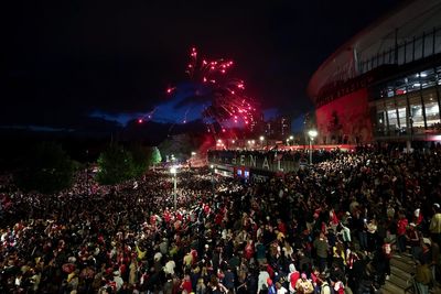 Arsenal fans celebrate long-awaited Premier League title - live reaction