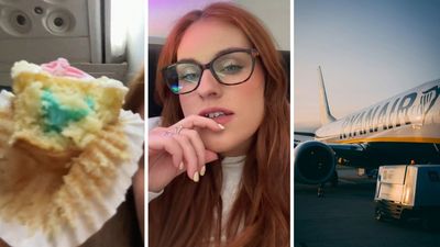 Woman’s Ryanair flight gets delayed for so long, she ends up joining a stranger’s gender reveal: ‘Do you get to be a godmother now?’