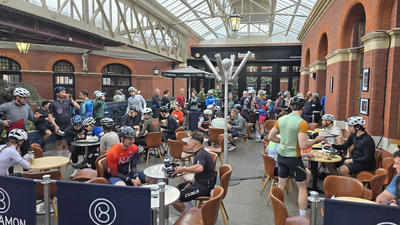 'The cycling community is always welcome in Windsor' – the English town 'overrun' by cyclists, and the coffee shop at its heart