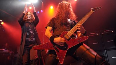 “Ozzy and Sharon were skeptical about my guitar shape. They felt it looked too weird”: When Ozzy Osbourne tried to convince Gus G to change his guitar of choice