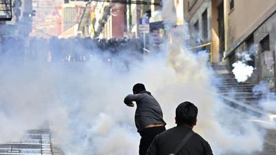 Bolivia protests against President Paz widen with violent clashes, looting in capital
