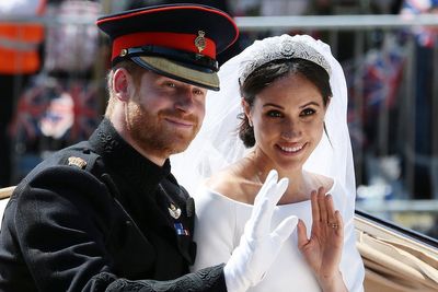 Meghan shares unseen photos of wedding to Prince Harry on their eighth anniversary