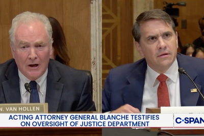 Democrat Senator clashes with acting AG Todd Blanche: ‘You’re acting like Trump’s personal attorney’