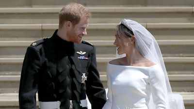 Out of all Meghan Markle's behind-the-scenes wedding photos it's this quiet moment with Harry that made me stop scrolling