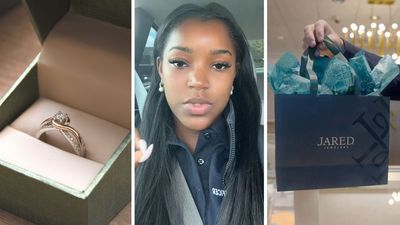 Texas bride picks up wedding ring from Jared, only to have the manager treat her horribly. So she pulls an UNO reverse without hesitation