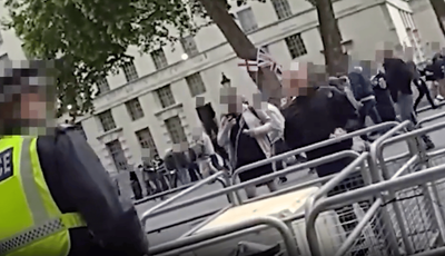 Met release video of officers being racially abused at London protests
