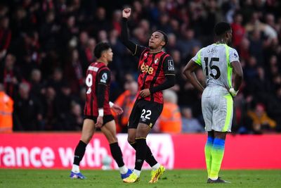 Man City’s pursuit of another Premier League title ends in draw at Bournemouth