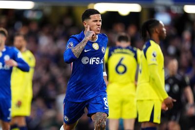 Chelsea 2-1 Tottenham: Relegation battle goes down to final day as Spurs beaten in derby