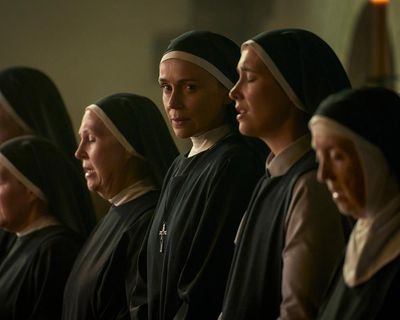 Falling review – Jack Thorne’s religious romance is a god-awful mess