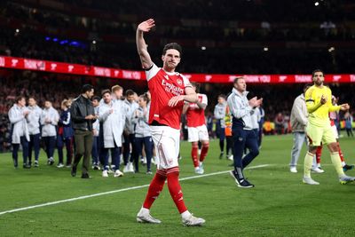 Declan Rice celebrates Arsenal’s Premier League title win with cheeky Instagram post