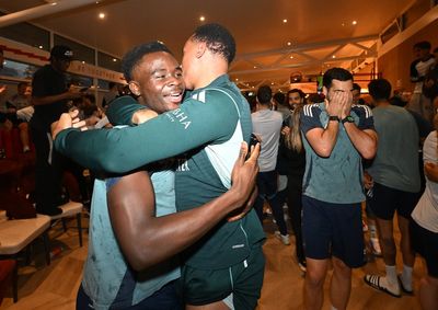 'Not laughing anymore': Bukayo Saka and Myles Lewis-Skelly deliver verdict on Arsenal Premier League title win