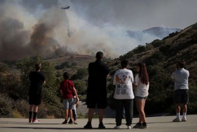 More than 17,000 under evacuation orders as Southern California wildfire threatens homes