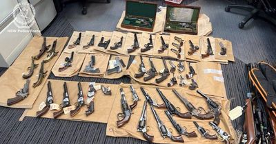 Man allegedly found with cache of guns to stand trial on more than 80 charges