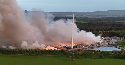 Firefighters continue to tackle blaze at Fife waste facility more than one week on