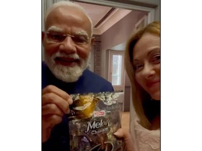 'Parle will never find brand ambassadors like these again': PM Modi gifts melody to Italian counterpart Giorgia Meloni and internet can't keep calm