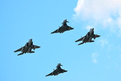 ‘Air danger’ in Lithuania as Nato jets chase drone and people told to shelter