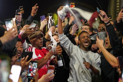 British PM Starmer congratulates Arsenal as title celebrations go deep into the night