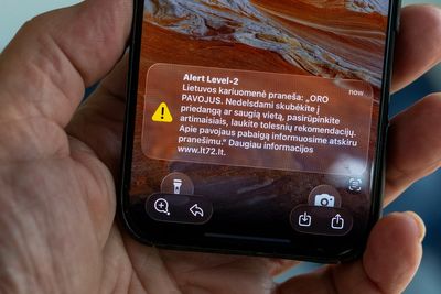 Residents of Lithuania's capital told to shelter as drone alarm underlines NATO's eastern jitters