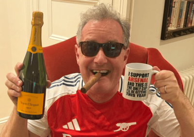 Piers Morgan mercilessly trolls Gallagher brothers, Lord Sugar and Spurs fans over Arsenal's title win