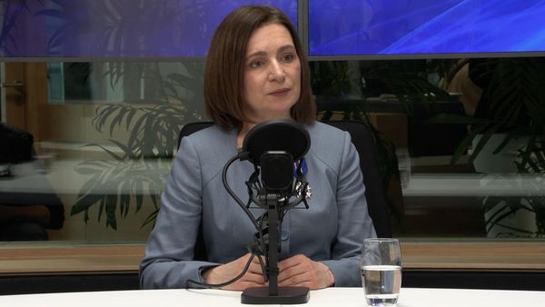 Moldovans 'want to be EU citizens, not Russian citizens', says president Sandu
