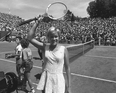 ‘She could beat anyone’: 50 years on from Sue Barker’s French Open triumph