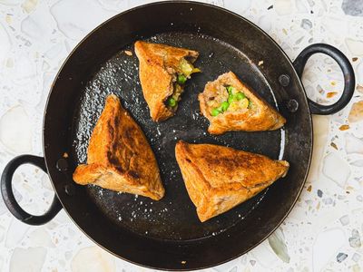 How to turn leftover cooked new potatoes into a spicy Indian snack – recipe
