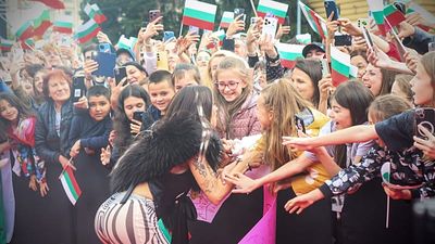 Eurovision winner Dara turns Sofia into a giant ‘Bangaranga’ party