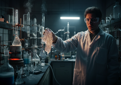 In 1933, one unexpected waxy deposit inside a reactor helped create modern plastic forever