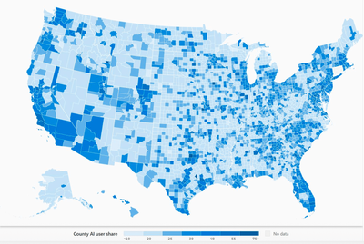 America's new AI map shows something surprising: 'A lot of normal people are adopting AI'