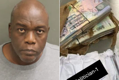 Suspected drug trafficker rescued from Florida plane crash had bag of cash for unnamed politician in the Bahamas, investigators say