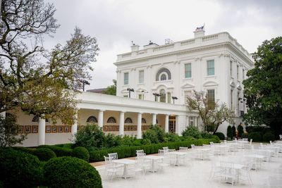 Trump’s recent White House Rose Garden event was overrun with gnats, Dana White reveals