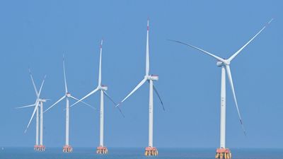 China installs world's largest floating wind turbine in deep water test — it generates enough energy to power 4,200 homes annually