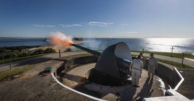 Visitors marvel at Fort Scratchley