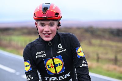 'I was hit by a motorbike and had a pretty scary crash' – British world champion suffers broken back in horror training-ride incident