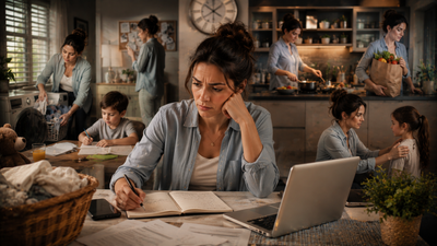 Psychology says women often feel the need to control everything at home and it is not OCD but generational mental load