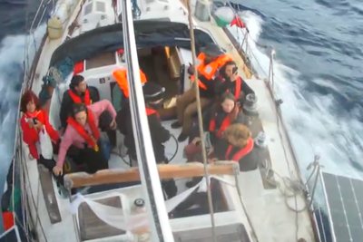 UK condemns Israeli minister for taunting bound and kneeling Gaza flotilla activists